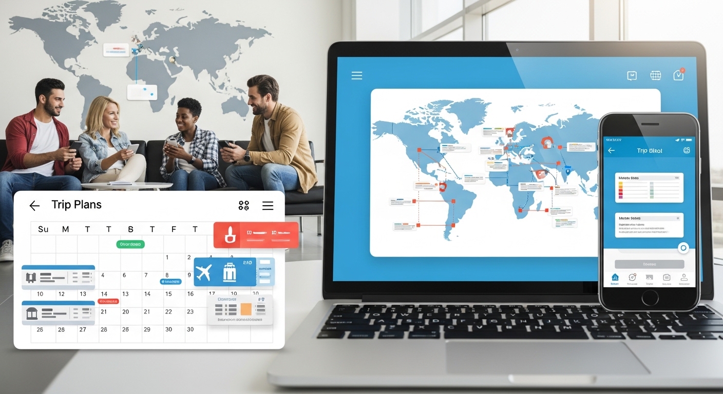 Tạo lịch trình du lịch online - Tiện ích cho chuyến đi hoàn hảo