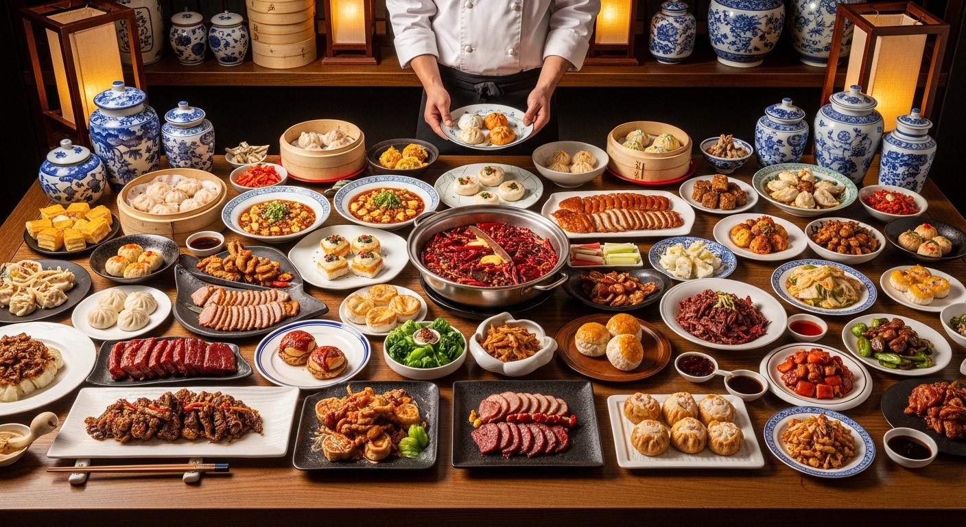 Ẩm thực Du lịch Trung Quốc &ndash; Những m&oacute;n ăn g&acirc;y ấn tượng mạnh H&agrave;nh tr&igrave;nh kh&aacute;m ph&aacute; hương vị v&agrave; văn h&oacute;a