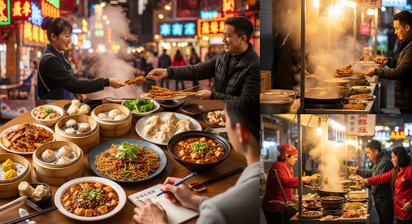 Ẩm thực Du lịch Trung Quốc &ndash; Những m&oacute;n ăn g&acirc;y ấn tượng mạnh H&agrave;nh tr&igrave;nh kh&aacute;m ph&aacute; hương vị v&agrave; văn h&oacute;a