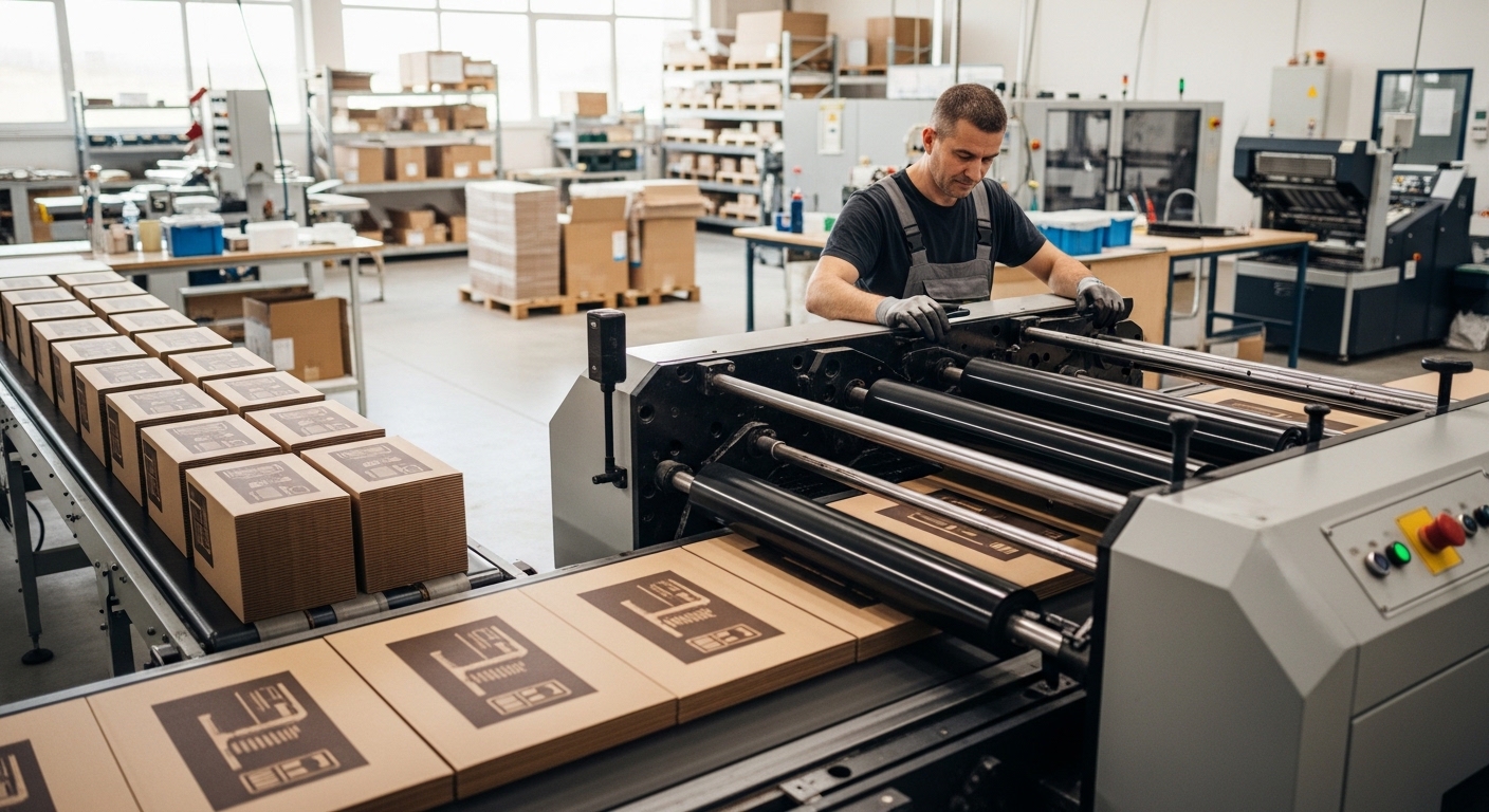 Tìm hiểu quy trình in hộp giấy tại Xưởng In 4K