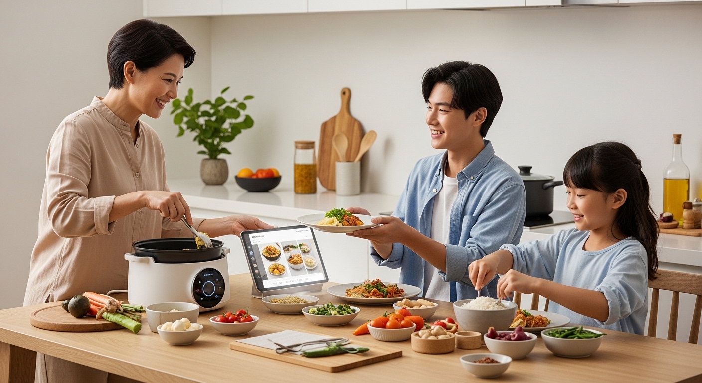 Kazcook - Nâng Tầm Trải Nghiệm Ẩm Thực Gia Đình Một Cách Thông Minh