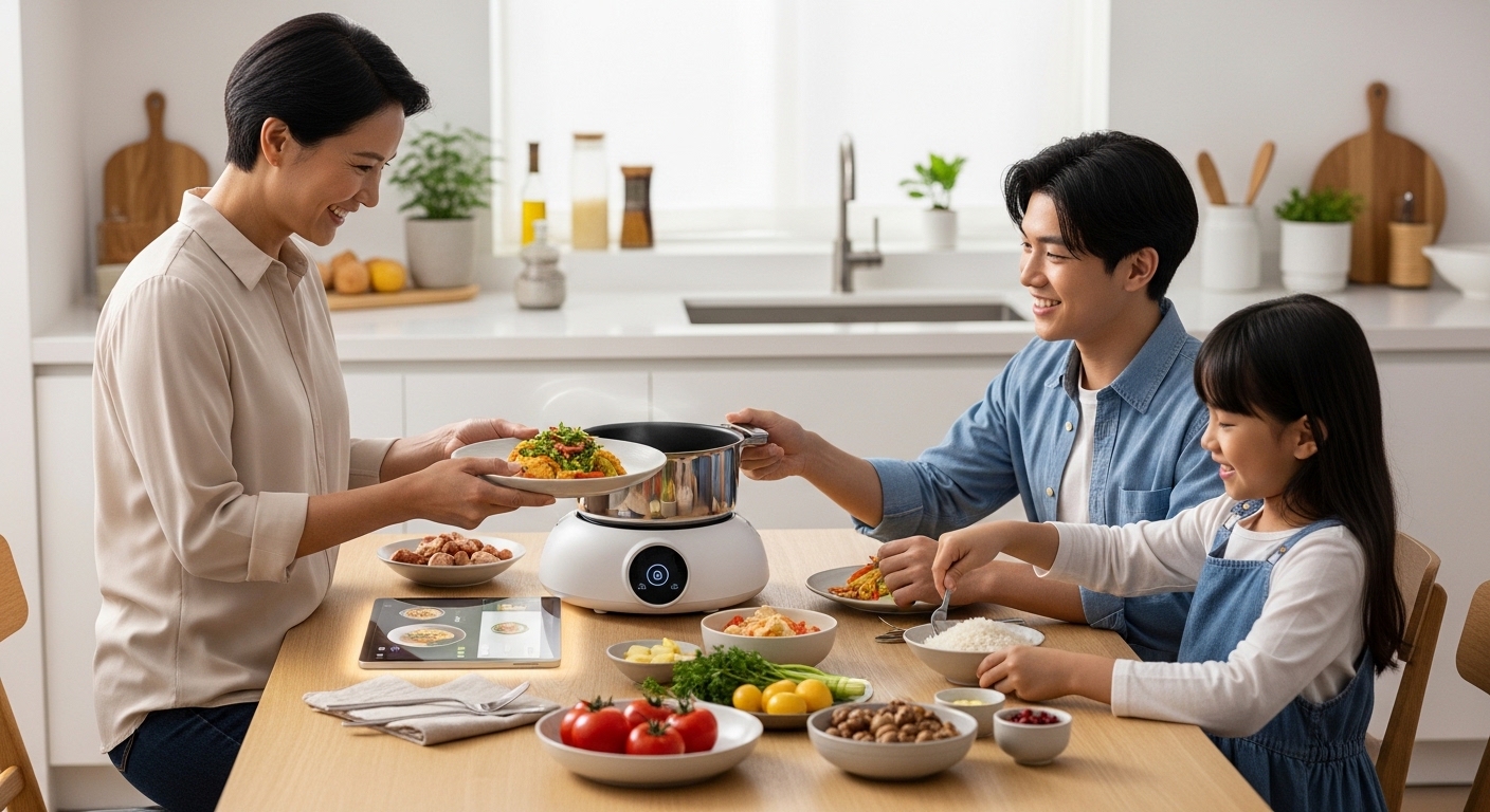 Kazcook - Nâng Tầm Trải Nghiệm Ẩm Thực Gia Đình Một Cách Thông Minh