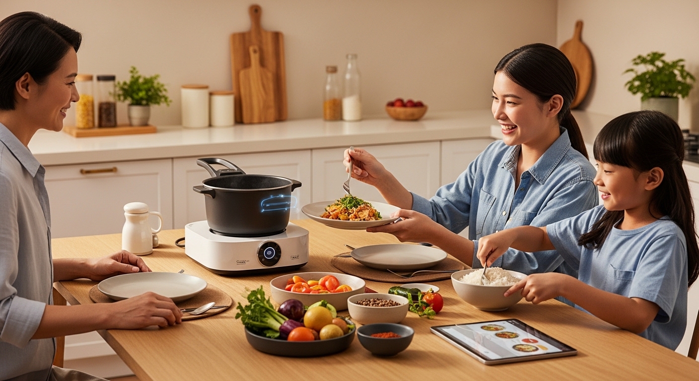 Kazcook - Nâng Tầm Trải Nghiệm Ẩm Thực Gia Đình Một Cách Thông Minh