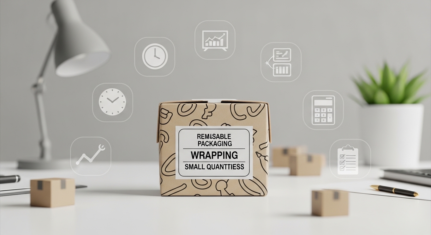 In Thùng Carton Số Lượng Ít - Giải Pháp Quấn Quáng Cho Doanh Nghiệp Nhỏ Gọn