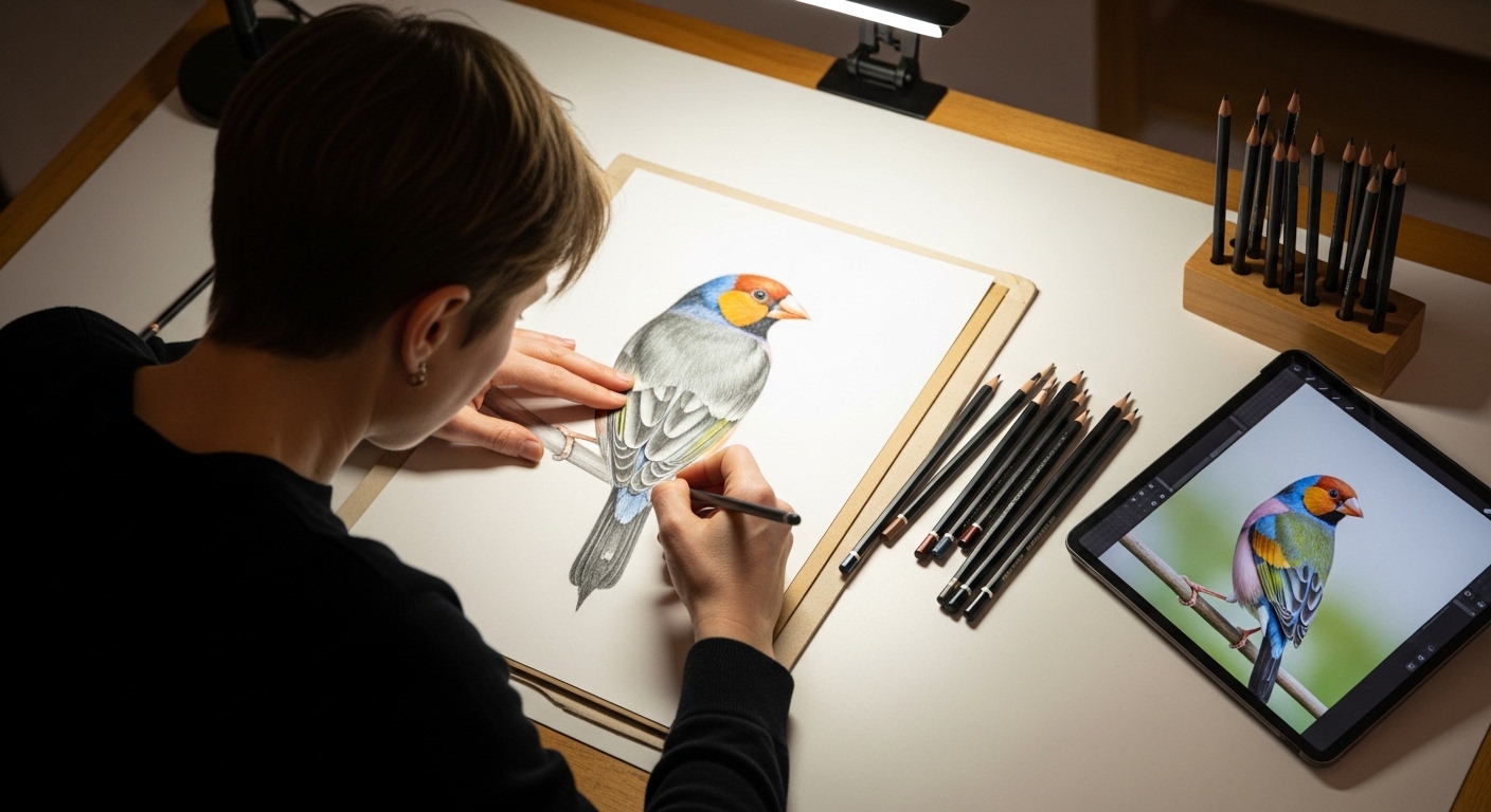 Hướng Dẫn Vẽ Chim Chuyên Nghiệp Từ Birddrawing.com - Cách Tạo Nên Những Tác Phẩm Nghệ Thuật Đáng Nhớ