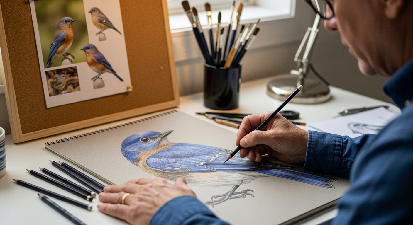 Khám Phá Nghệ Thuật Vẽ Chim Chuyên Nghiệp Tại Https//birddrawing.com/