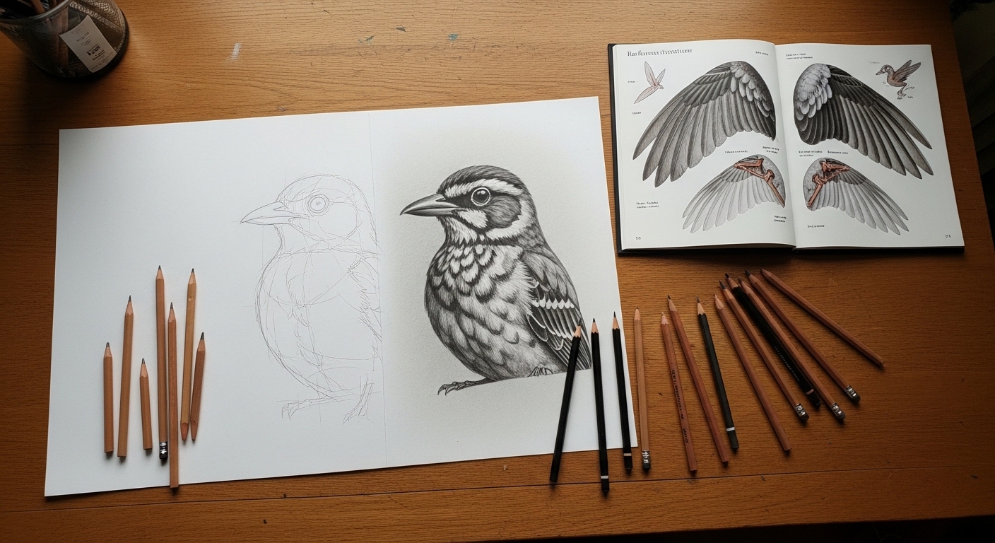 Khám Phá Nghệ Thuật Vẽ Chim Cùng https//birddrawing.com/ - Hành Trình Từ Cơ Bản Đến Nâng Cao