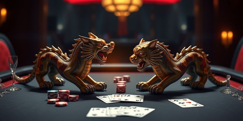 Rồng Hổ - Trải Nghiệm Th&uacute; Vị Từ Game Đ&aacute;nh B&agrave;i Tr&ecirc;n Nền Tảng Five88