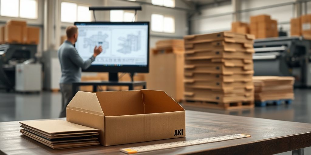 In thùng carton cho shop online giá rẻ tại Xưởng in 4k