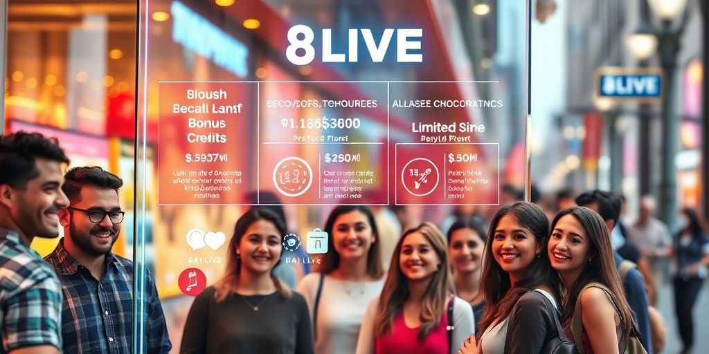 Khuyến Mãi 8LIVE - Nhận Ưu Đãi Hấp Dẫn Để Tăng Cường Trải Nghiệm Cá Cược Khuyến Mãi 8LIVE - Nhận Ưu Đãi Hấp Dẫn Để Tăng Cường Trải Nghiệm Cá Cược