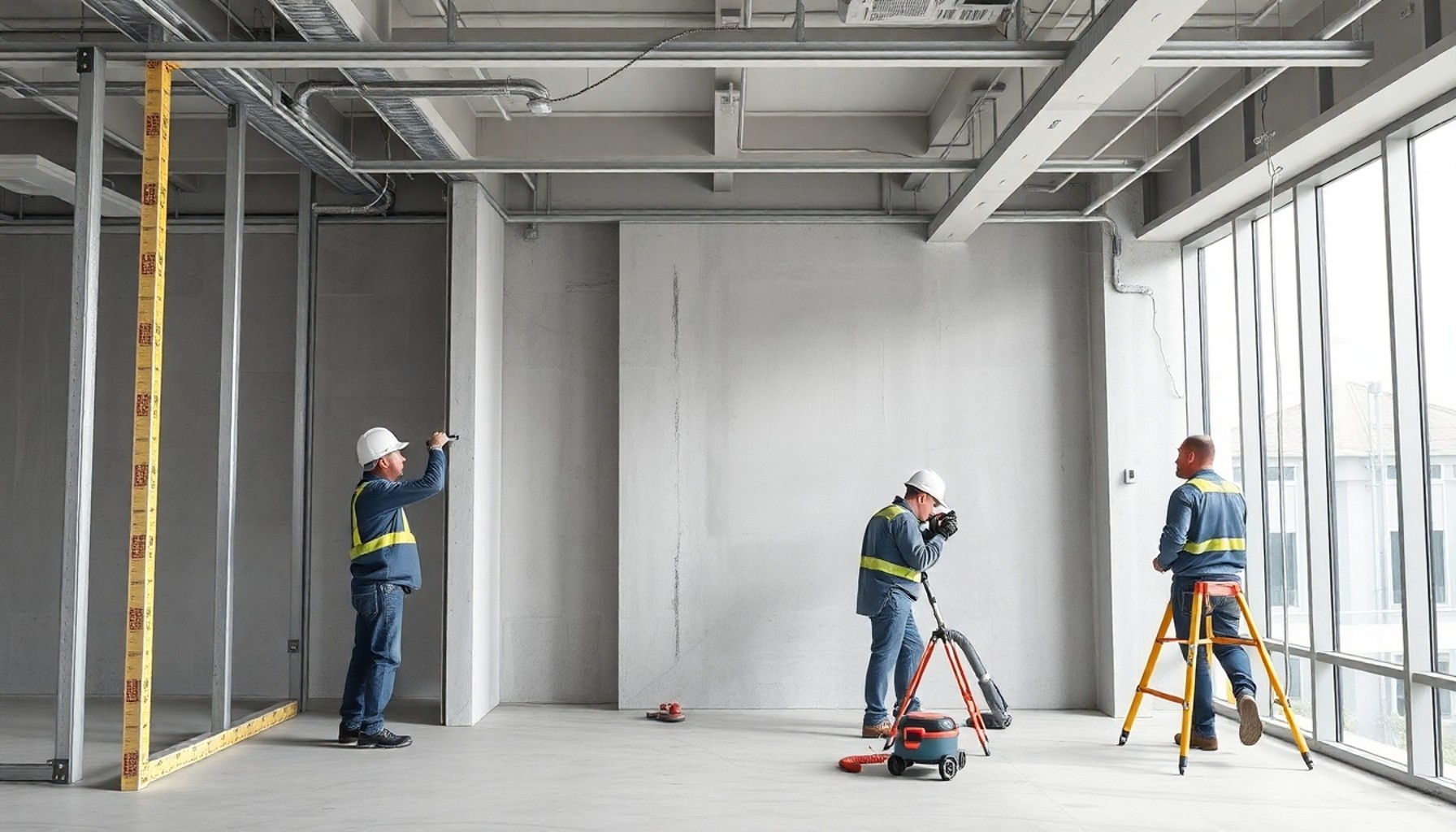 Vách thạch cao văn phòng: Giải pháp tiết kiệm chi phí 