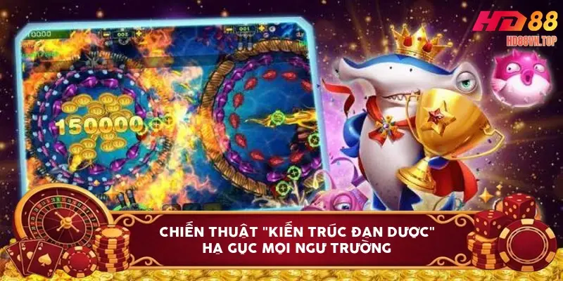 Chiến thuật "Kiến trúc đạn dược" hạ gục mọi ngư trường