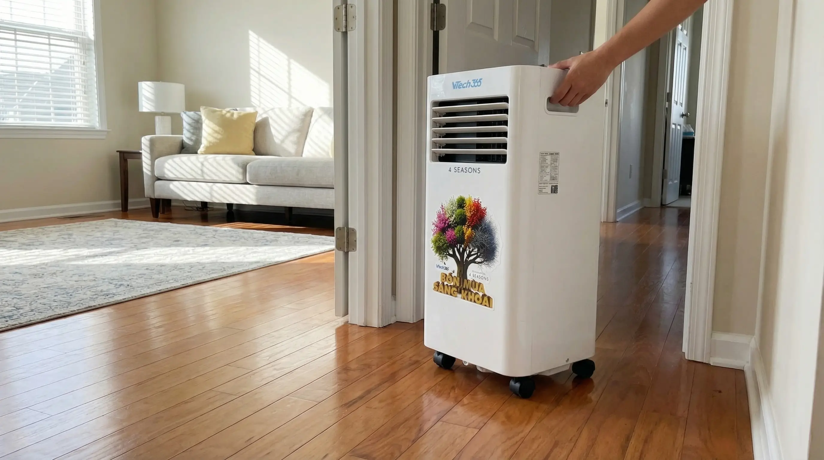 Điều hòa di động dễ di chuyển